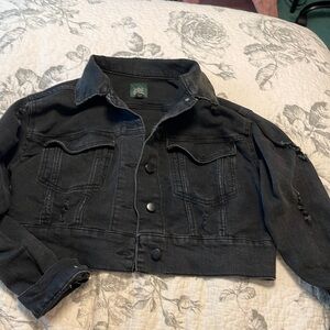 Wild Fable cropped Jean jacket